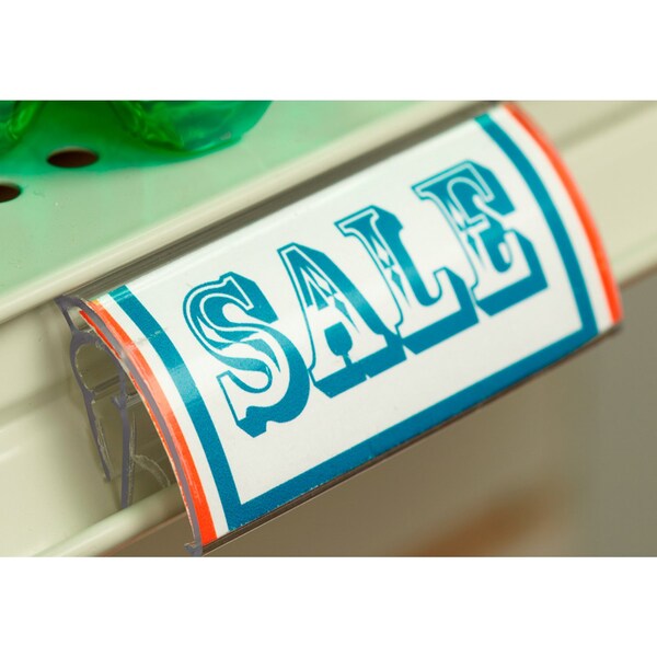 Kinter Plastic Shelf Bin Tag Holder 0.25 in. H X 1.5 in. W 108829-ACE - main